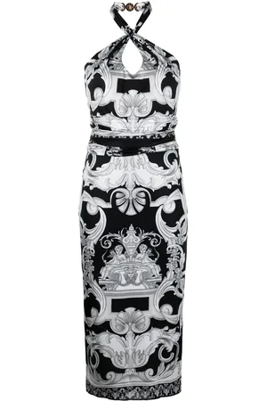 VERSACE Midikleid mit Barocco-Print