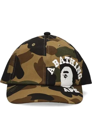 A Bathing Ape Baseballkappe mit Camouflage-Print
