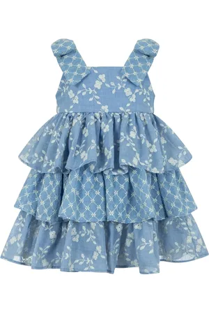 Lapin House Minikleid mit Blumen-Print