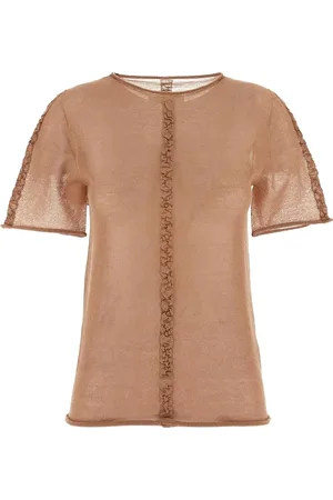 UMA WANG Semi-transparentes T-Shirt