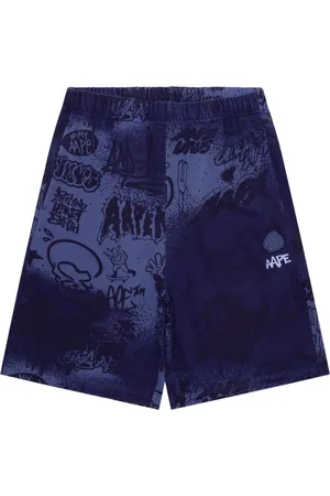 A Bathing Ape Shorts mit Print