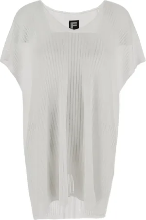 FISICO Kleid in Lochstrick