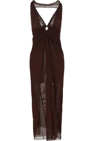 FISICO Kleid aus Seidenstretch