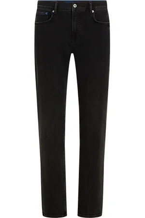Karl Lagerfeld Halbhohe Straight-Leg-Jeans