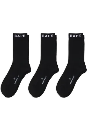 A Bathing Ape Socken mit Logo-Verzierung (3er-Set)