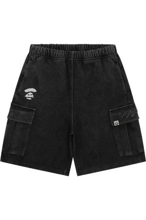 A Bathing Ape Shorts mit Logo-Patch