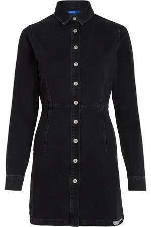 Karl Lagerfeld Minikleid mit Logo-Patch