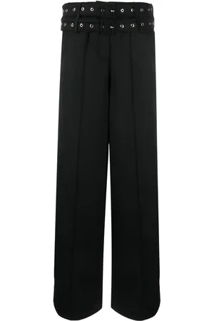 Rokh Wide-Leg-Hose mit Gürtel