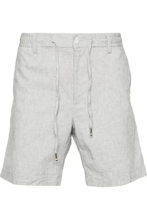 HUGO BOSS Bermudas mit meliertem Effekt