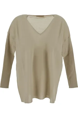 GENTRYPORTOFINO Fein gestrickter Pullover