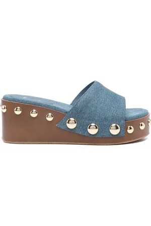 Maje Jeans-Sandalen 65mm