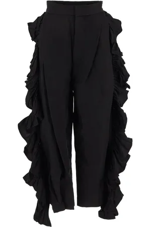 UMA WANG Hose mit Rüschen