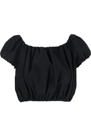 The Andamane Cropped-Bluse