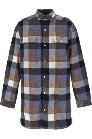 Rick Owens Karierte Hemdjacke
