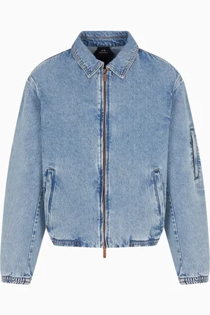 Armani Exchange Jeansjacke mit Reißverschluss