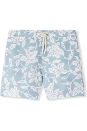 BONPOINT Badeshorts mit Blumen-Print