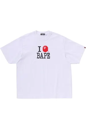 A Bathing Ape T-Shirt mit grafischem Print