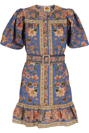 Farm Rio Superbloom Tapestry Kleid