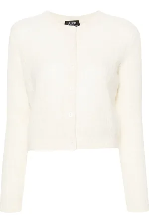 A.P.C. Milo Cardigan mit Zopfmuster
