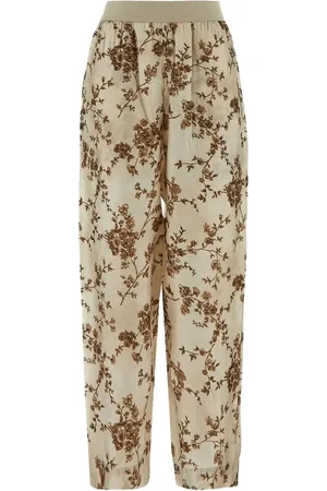 UMA WANG Hose mit Blumen-Print