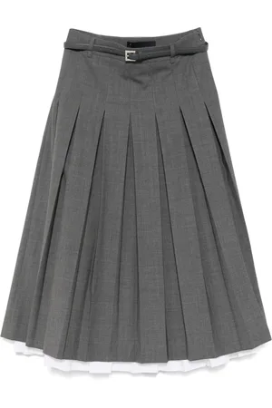 JUUN.J Faltenrock im Layering-Look