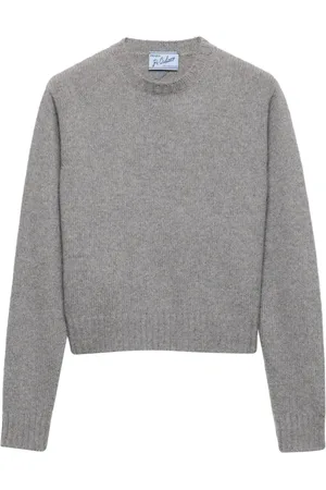 Prada Gerippter Kaschmirpullover