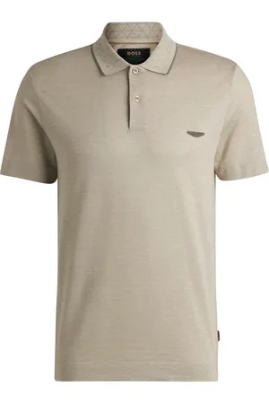 HUGO BOSS Poloshirt mit Logo-Patch