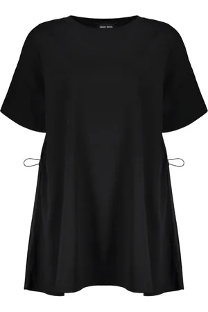 HERNO T-Shirt mit Kordelzug