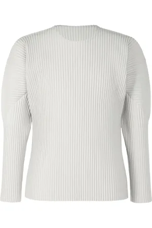Issey Miyake T-Shirt mit Falten