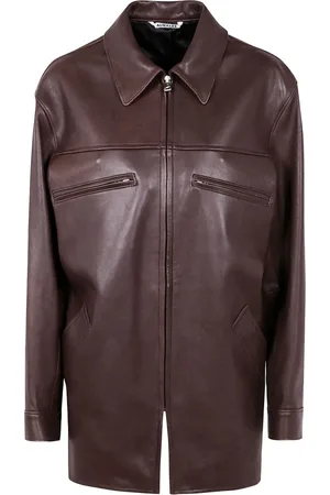 Auralee Lederjacke im Bomber-Style