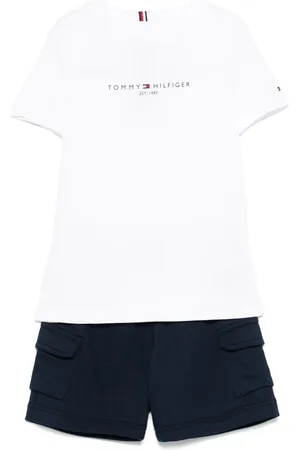 Tommy Hilfiger Set aus T-Shirt und Shorts mit Logo