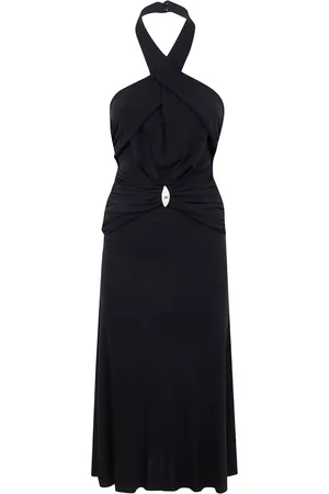 Elisabetta Franchi Neckholder-Kleid mit Rüschen