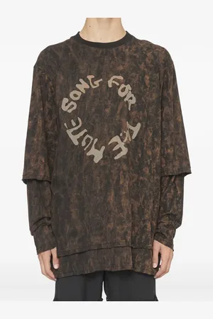 SONG FOR THE MUTE T-Shirt mit Distressed-Logo