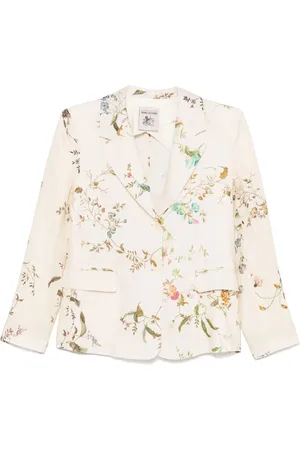 SEMICOUTURE Blazer mit Blumen