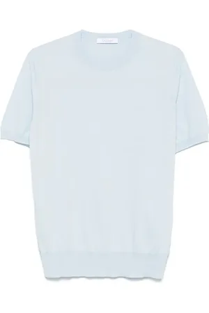 Cruciani Fein gestricktes T-Shirt