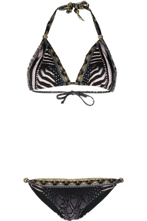 Camilla Bikini mit Animal-Print