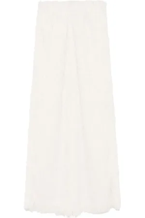 ALYSI Midikleid mit Fransen