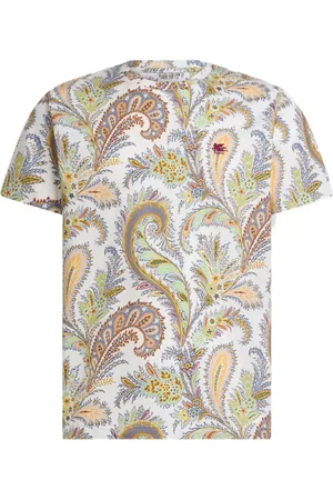 Etro T-Shirt mit Blumen-Print