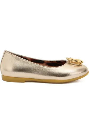 Roberto Cavalli Ballerinas mit RC Monogram-Schild