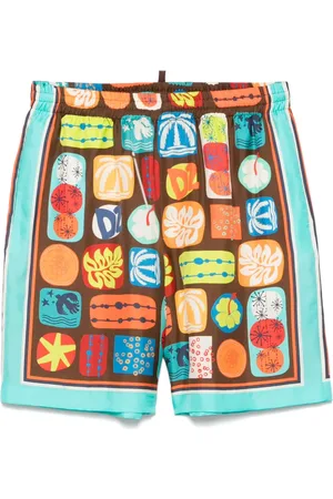 Dsquared2 Shorts mit Stretchbund