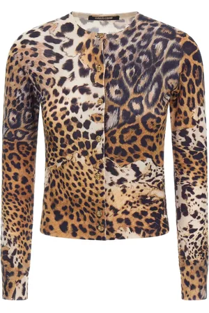 Roberto Cavalli Cardigan mit Malachit-Print