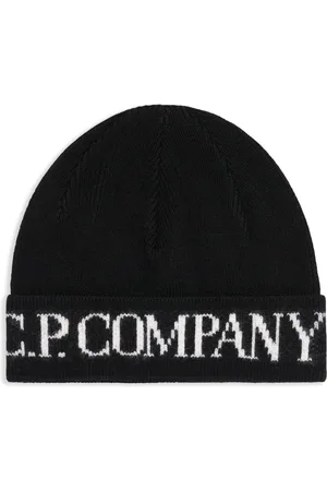 C.P. Company Beanie mit Intarsien-Logo