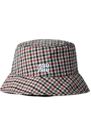 Miu Miu Vichy Fischerhut