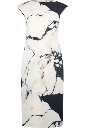 Roberto Cavalli Midikleid mit Print