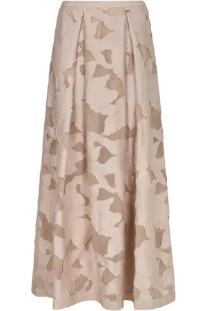 HERNO Maxirock aus Blooming-Jacquard