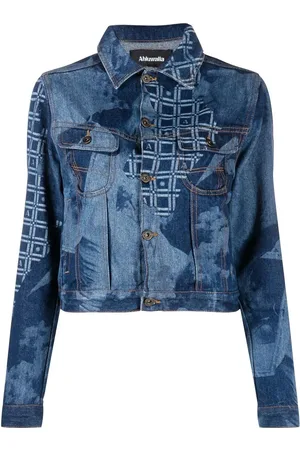 Ahluwalia Jeansjacke mit grafischem Print