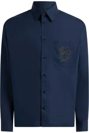 Etro Hemd mit Logo-Stickerei