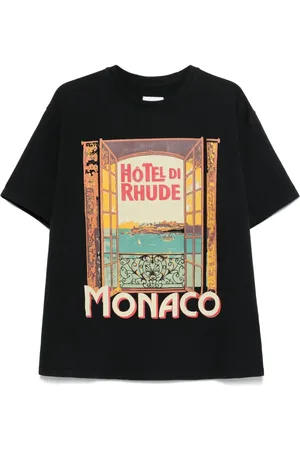 Rhude Hotel di Monaco T-Shirt