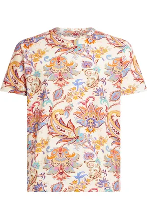 Etro T-Shirt mit Paisley-Print