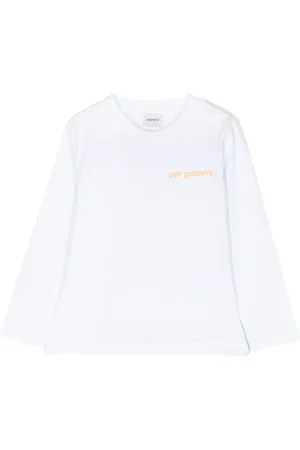 Aspesi Langarmshirt mit Text-Print